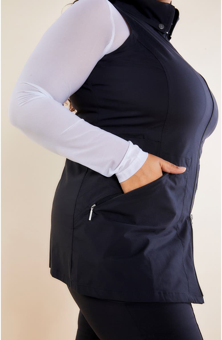 Anatomie Delaney Travel Vest, Alternate, color, Black