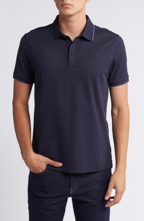 Hunter Tipped Solid Polo