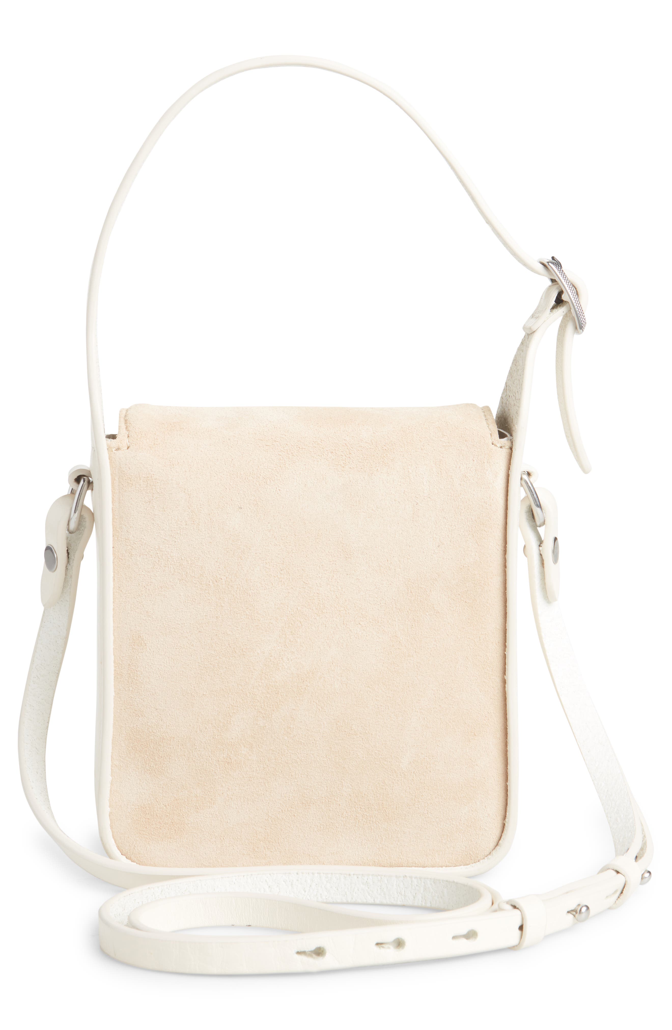 rag & bone Journee Suede Crossbody Bag, Alternate, color, 