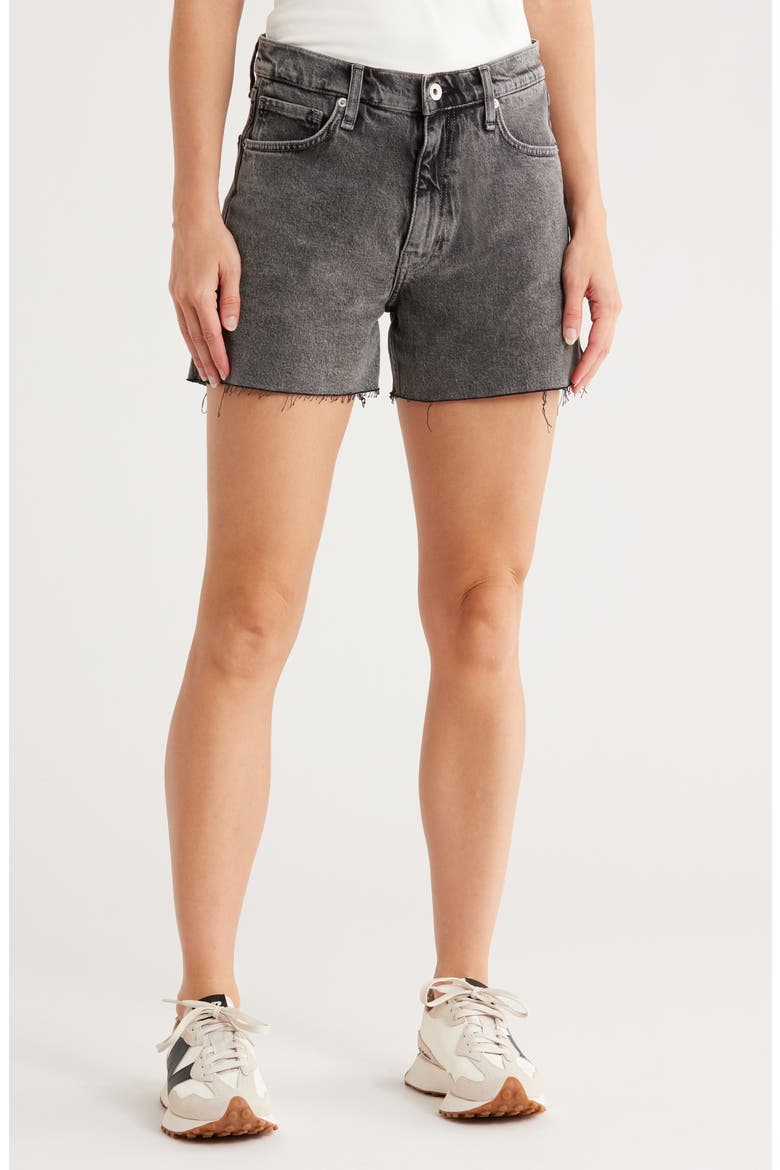High Waist Cutoff Denim Shorts, Main, color, BUTLER