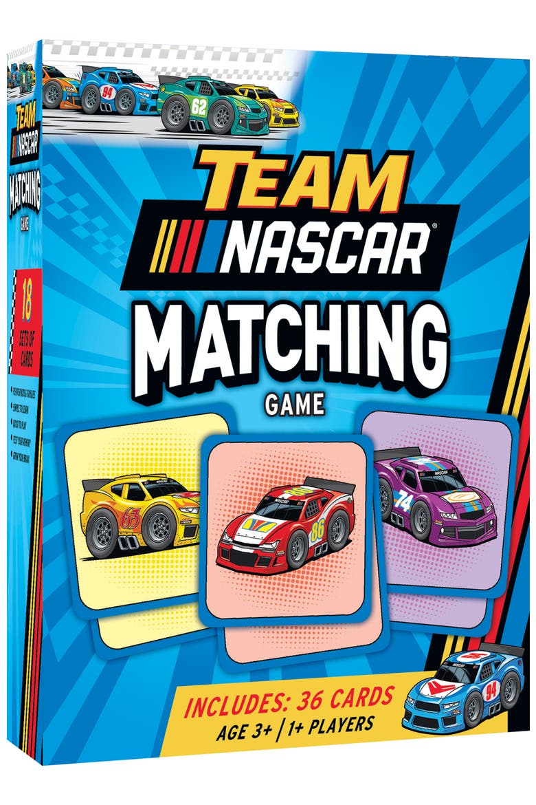 NASCAR Matching Game, Main, color, Multicolor