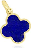 The Lovery Fine Jewelry Lapis Clover Charm
