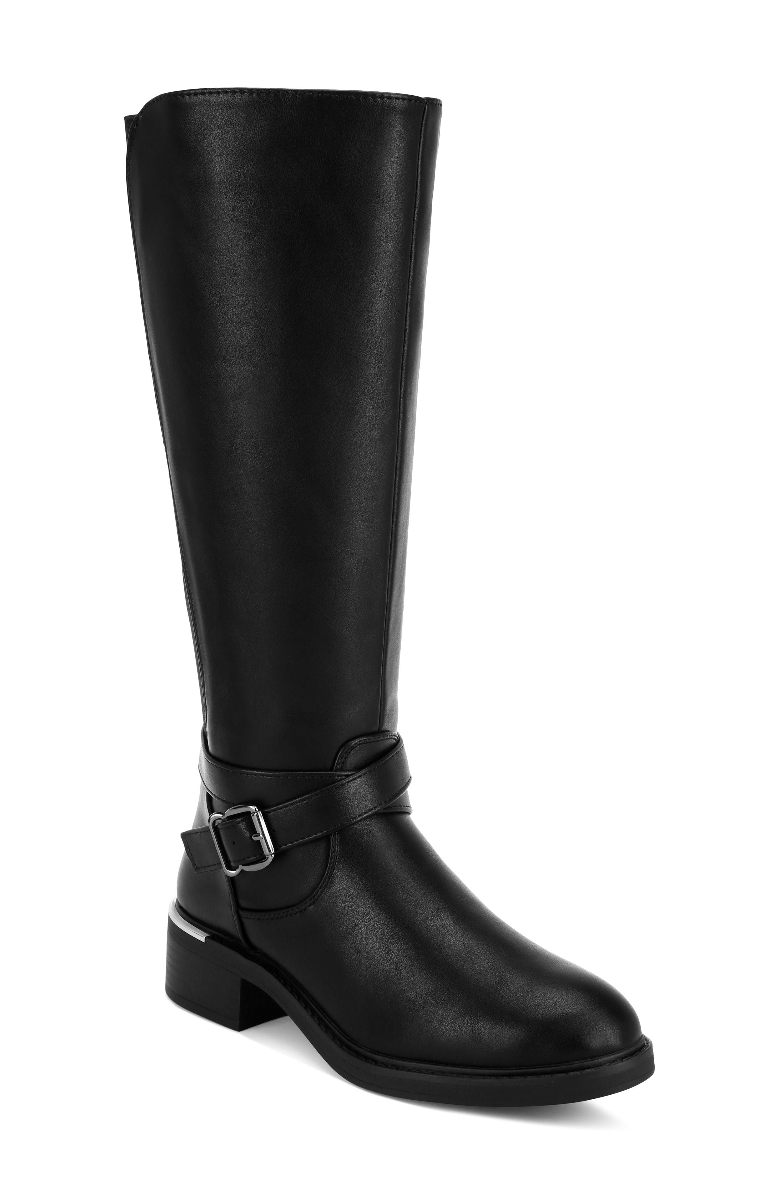 Euphemia Leather Knee High Boot