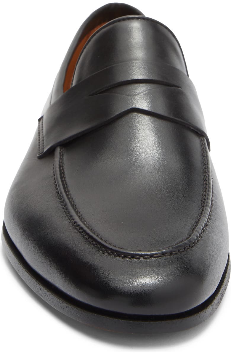 Magnanni Diezma Penny Loafer, Alternate, color, Black
