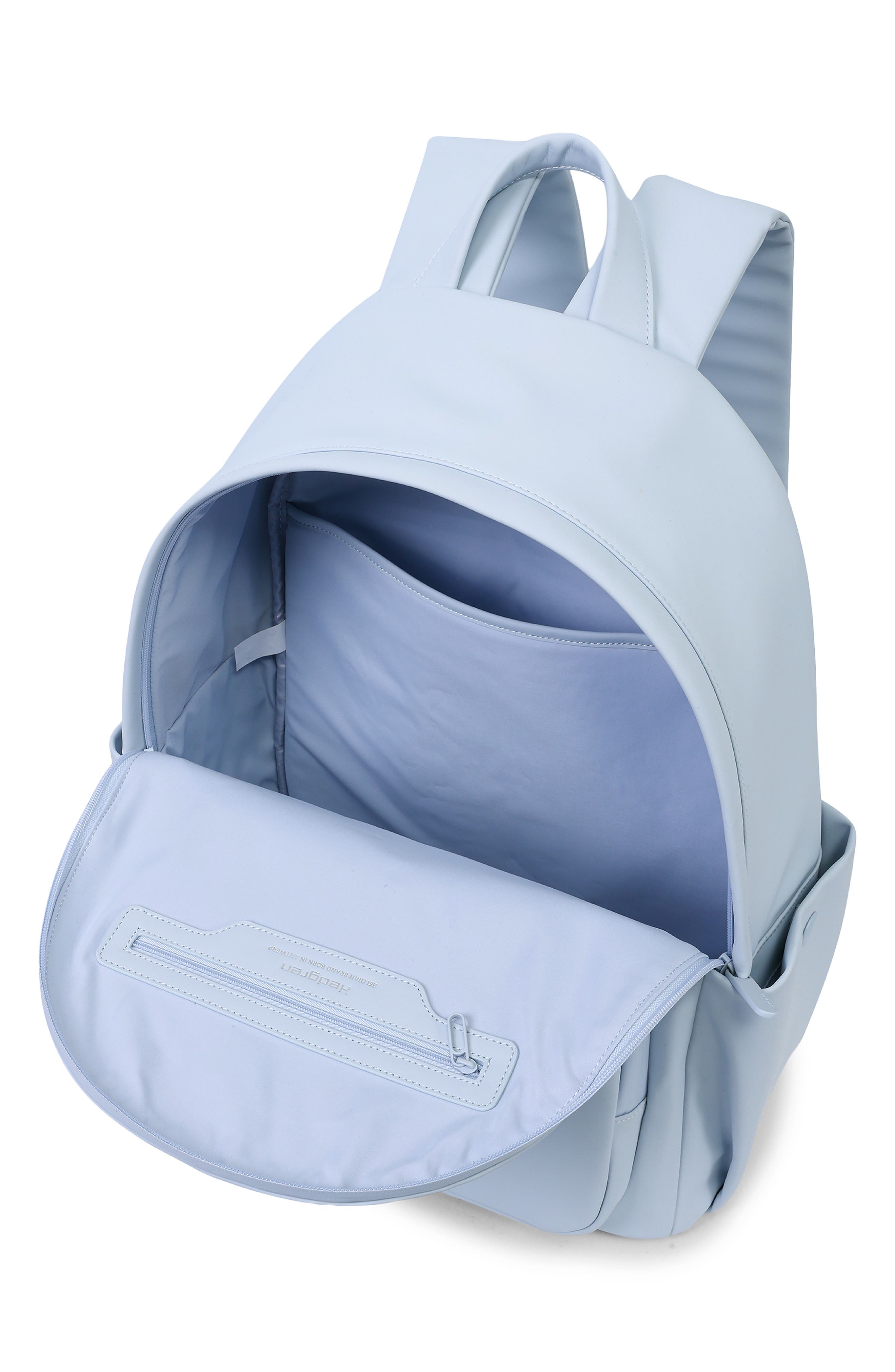 Nostos Matte Adult Backpack, Alternate, color, AITHER BLUE