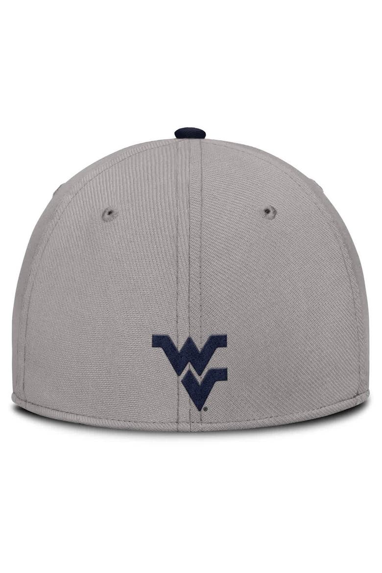 Men's Nike Gray West Virginia Mountaineers Rise Prep Performance Flex Hat, Alternate, color, Gray