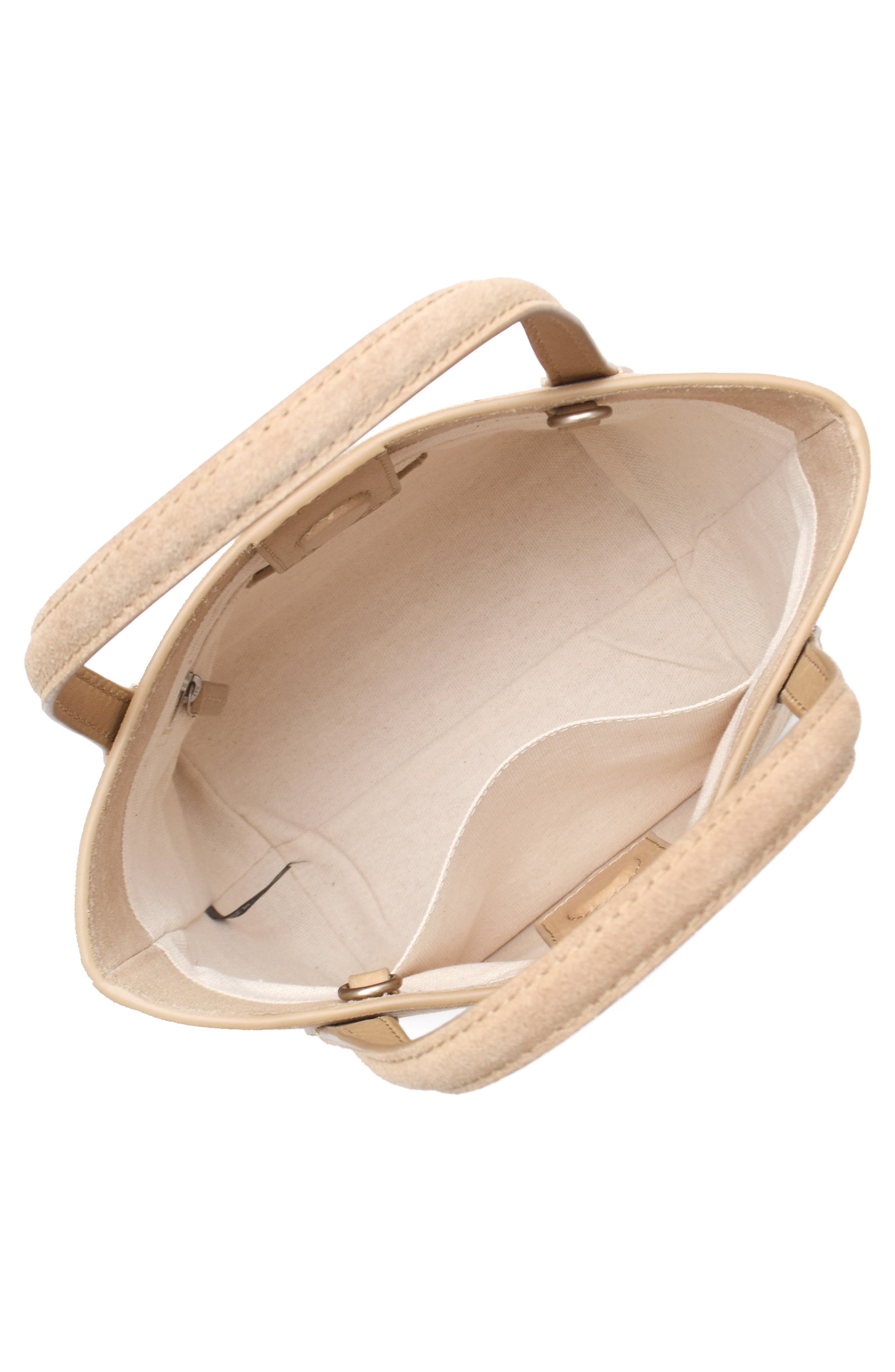 Thacker Asher Suede Tote, Alternate, color, Nutmeg
