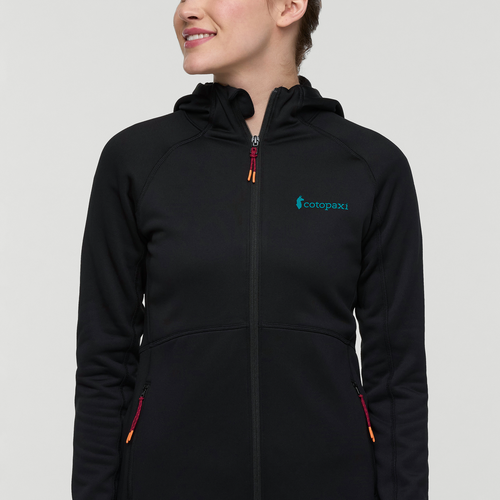 Cotopaxi Tempa Fleece Hooded Jacket In Black