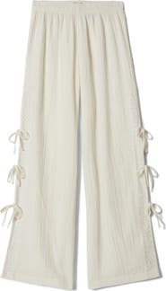 Brixton Seaside Eyelet Wide Leg Pants