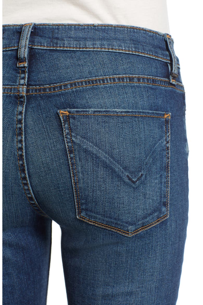 Tally Unfamed Hem Skinny Jeans, Alternate, color, SIDE BAR W/ RAW HEM