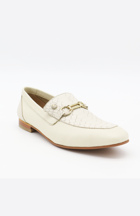 Natural Leather Loafers