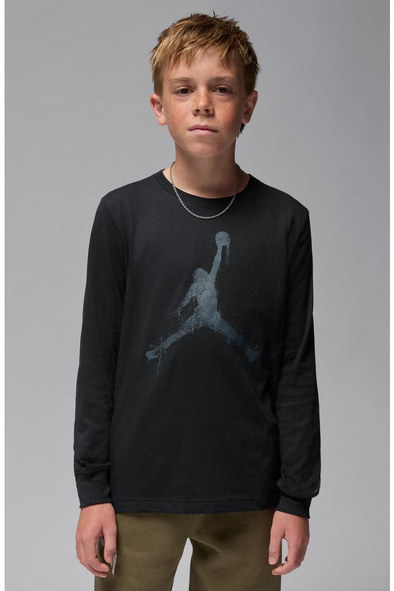 Kids' Jumpman Drips T-Shirt, Alternate, color, BLACK