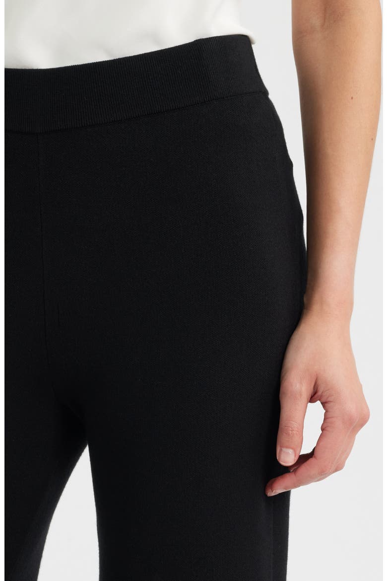 Wide Leg Sweater Pants, Alternate, color, ANNE BLACK