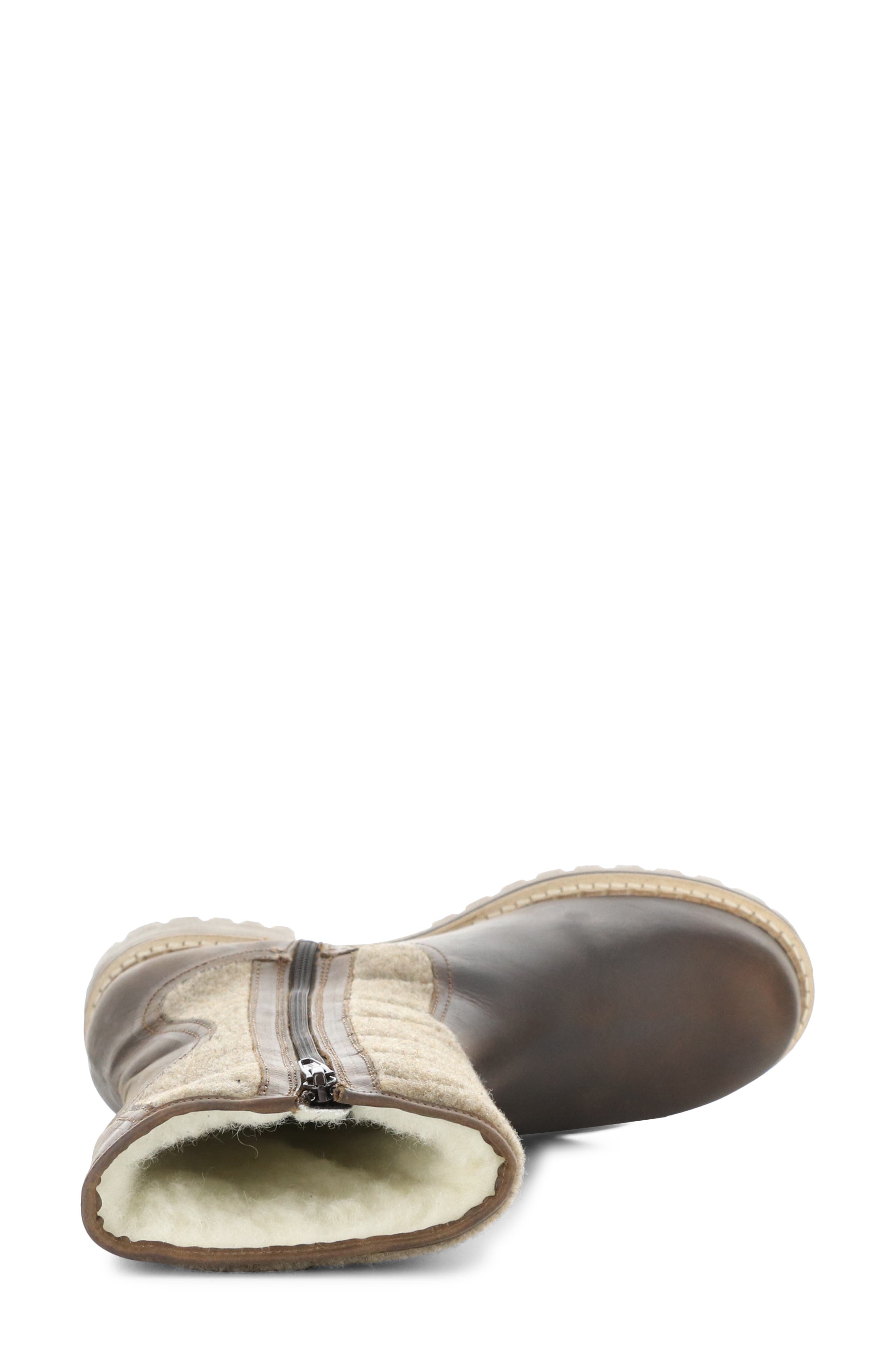 Bos. & Co. Harlyn Waterproof Boot, Alternate, color, Camel/Beige Saddle/T