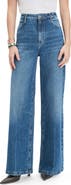 Favorite Daughter The Mischa Shortie Super High Waist Wide Leg Jeans