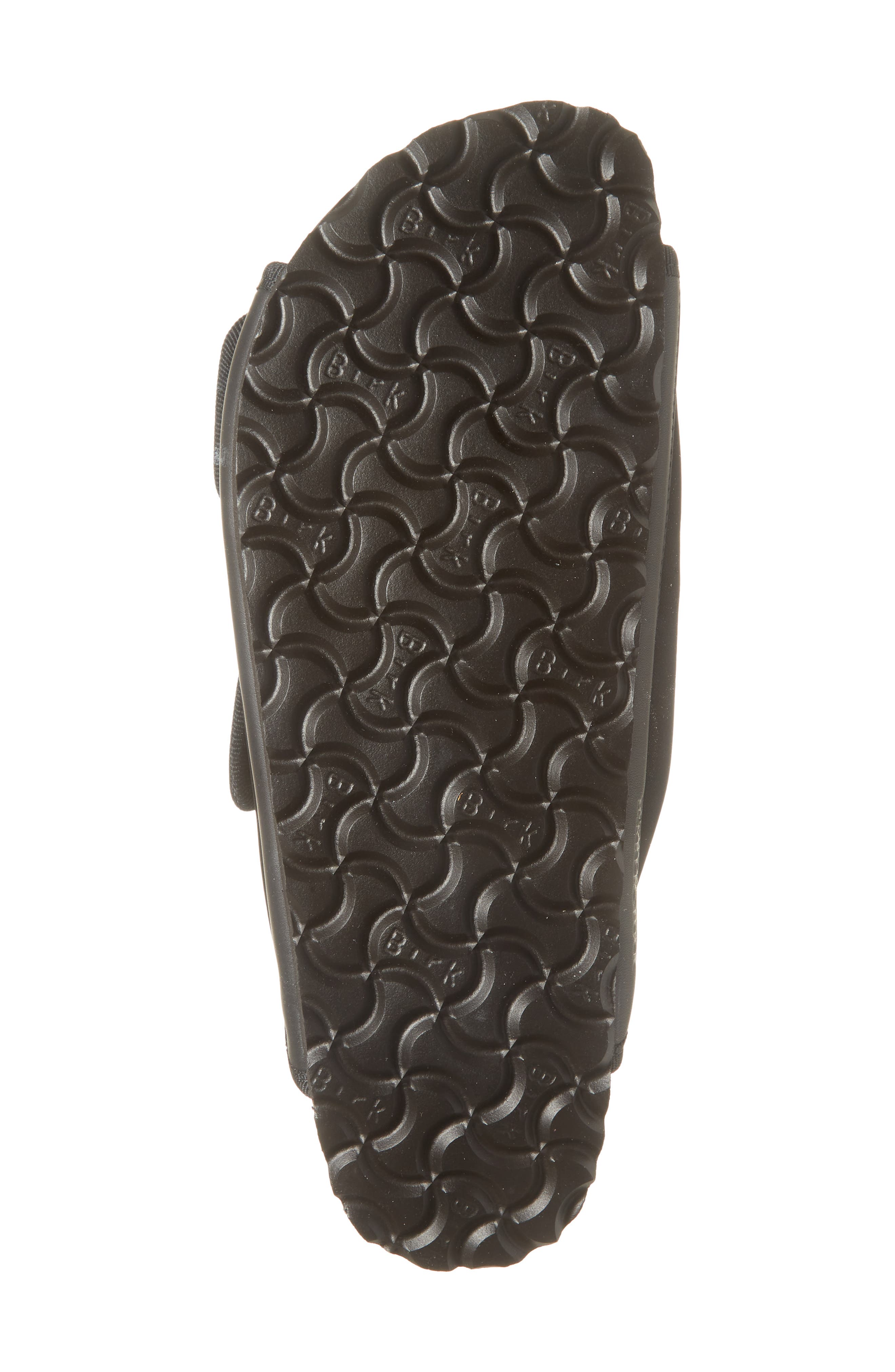 1774 BIRKENSTOCK Arizona Black Cozy Nylon Sandal, Alternate, color, Black