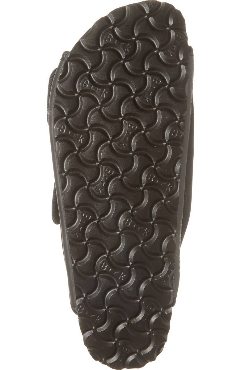 1774 BIRKENSTOCK Arizona Black Cozy Nylon Sandal, Alternate, color, Black