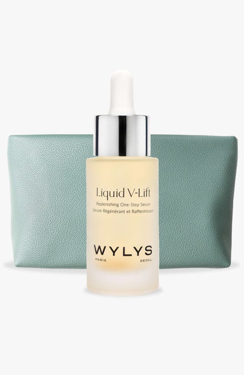 Wylys Liquid V-lift & Sage Verte Makeup Bag