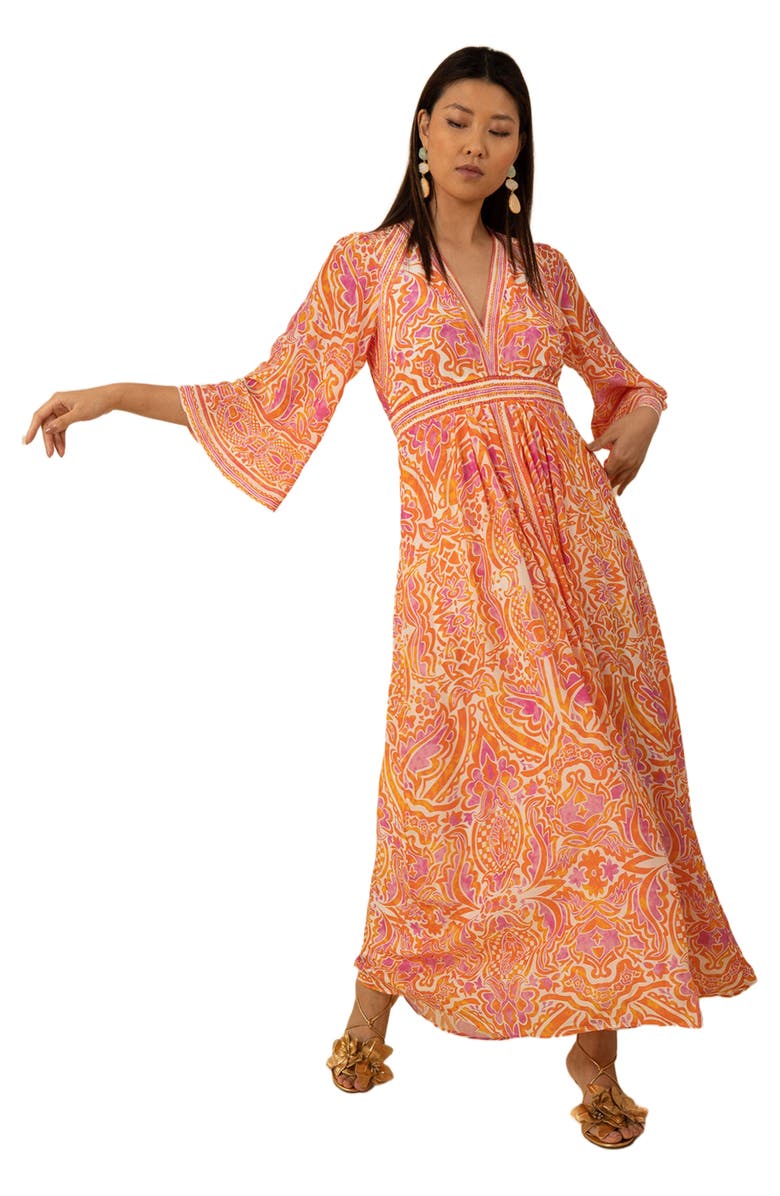 Hale Bob Abby Maxi Dress, Alternate, color, 