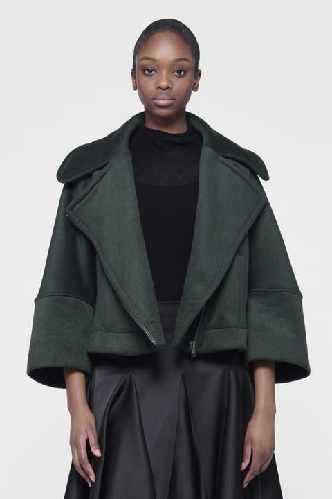 Boxy Biker Jacket