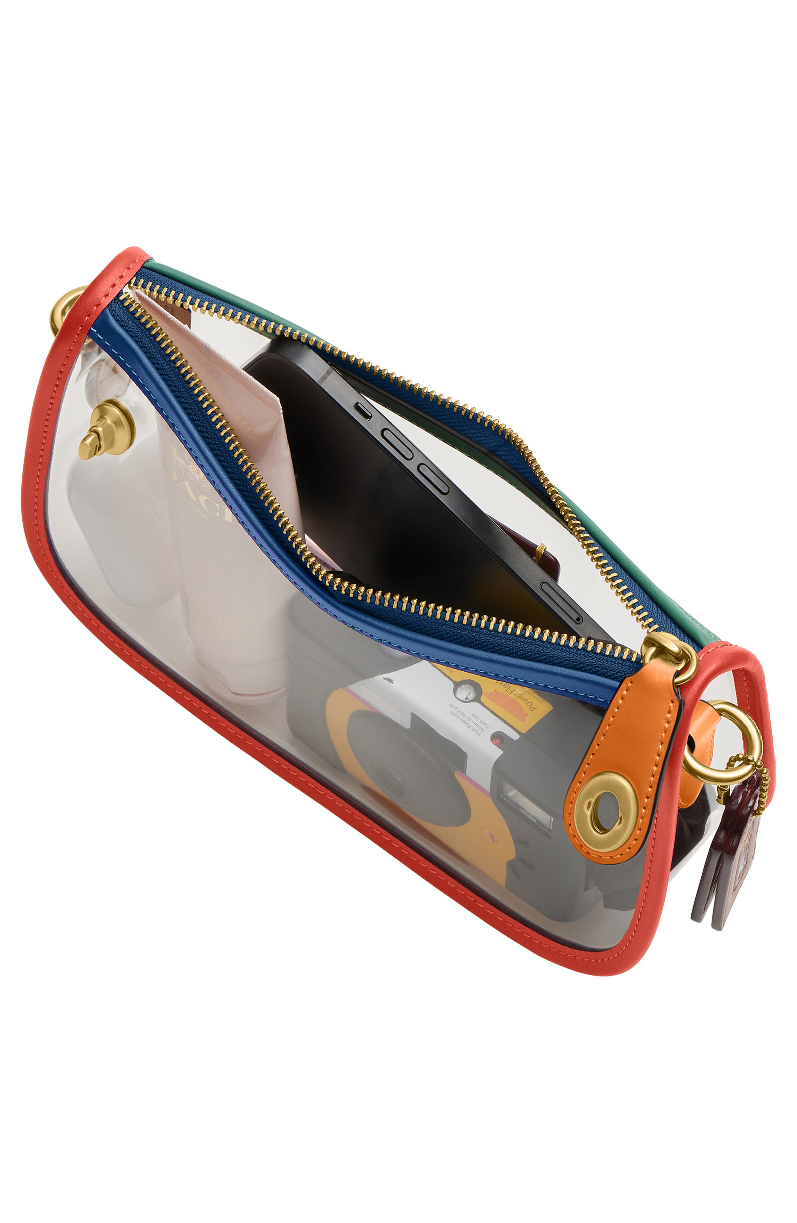 COACH Originals Rainbow PVC Clear Shoulder Bag (Women) | Nordstrom