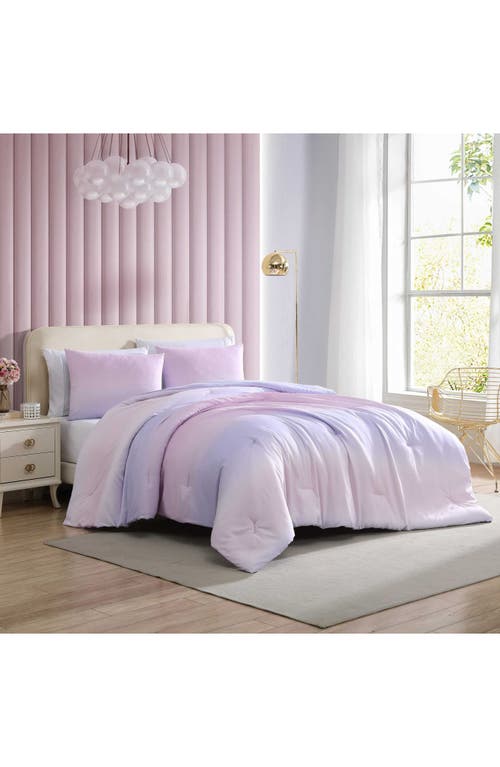 Betsey Johnson Ombré 8-piece Set In Bright Purple