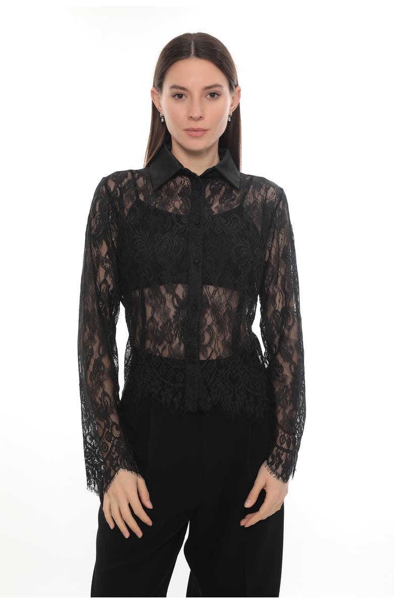 Monlicia Lina Lace Shirt, Main, color,