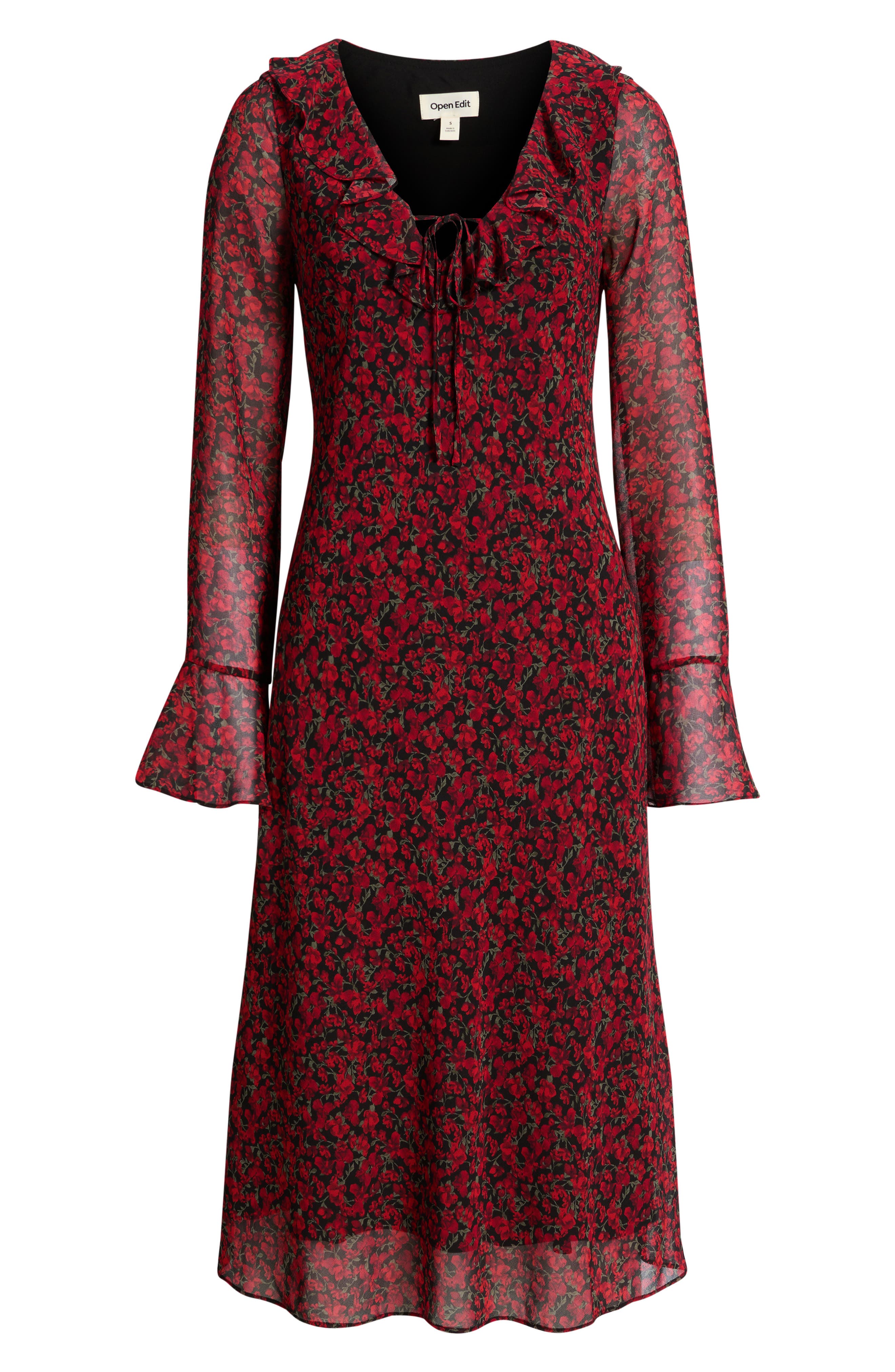 BLACK RED DARA DITSY