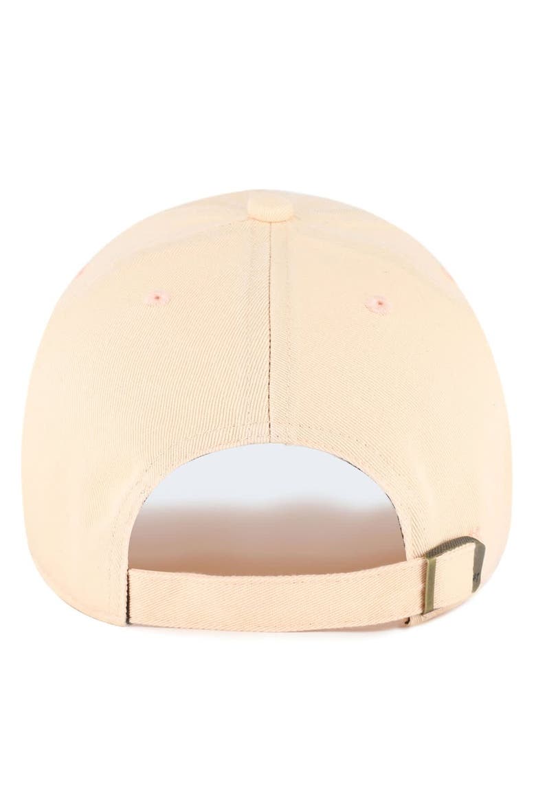 Men's '47 Cream Oregon State Beavers Clean Up Adjustable Hat, Alternate, color, Cream