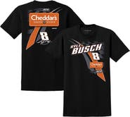 NASCAR Men's Richard Childress Racing Team Collection Black Kyle Busch Cheddar's Lifestyle T-Shirt