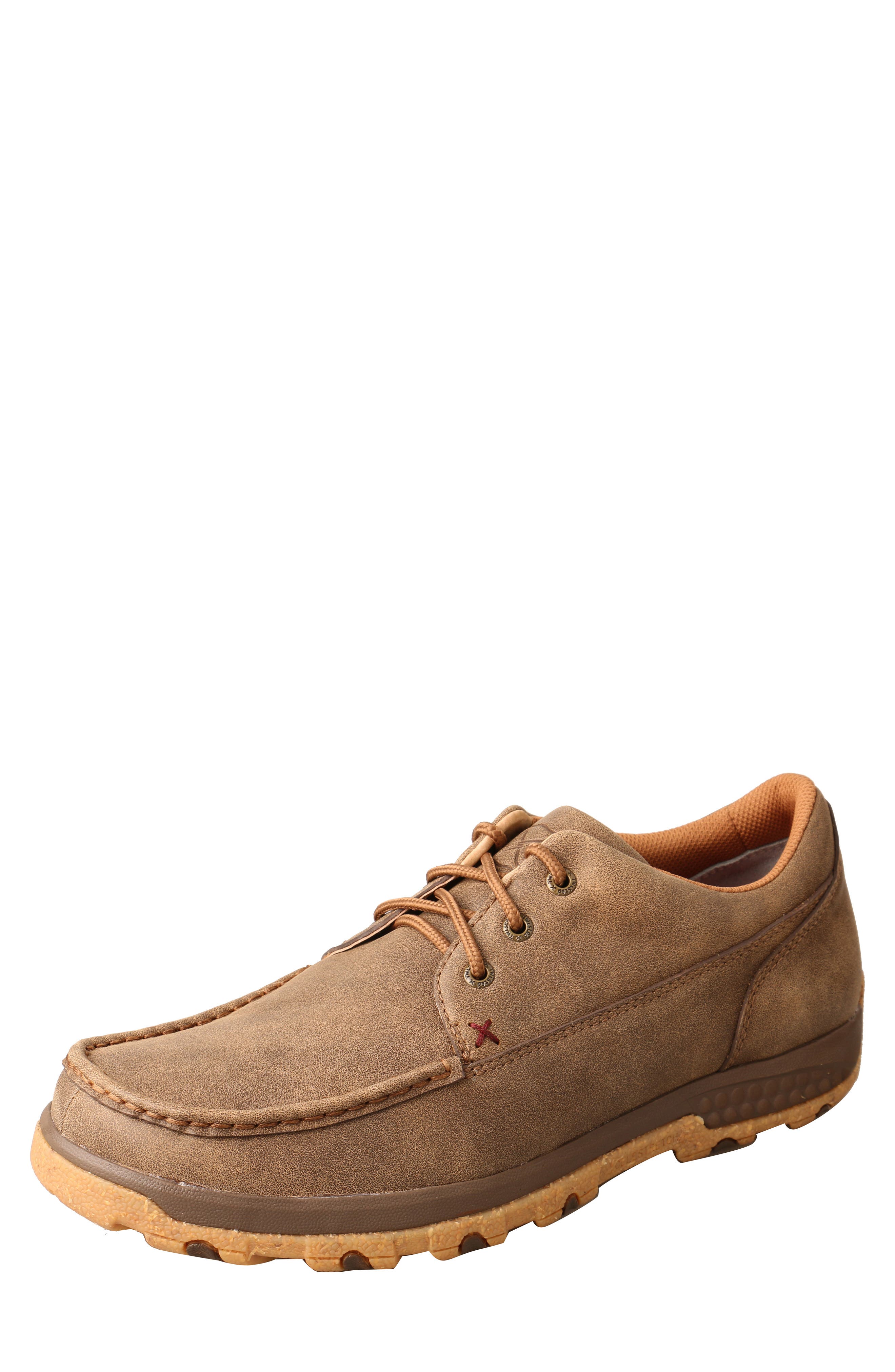 Twisted X Moc Toe Boat Shoe, Alternate, color, 