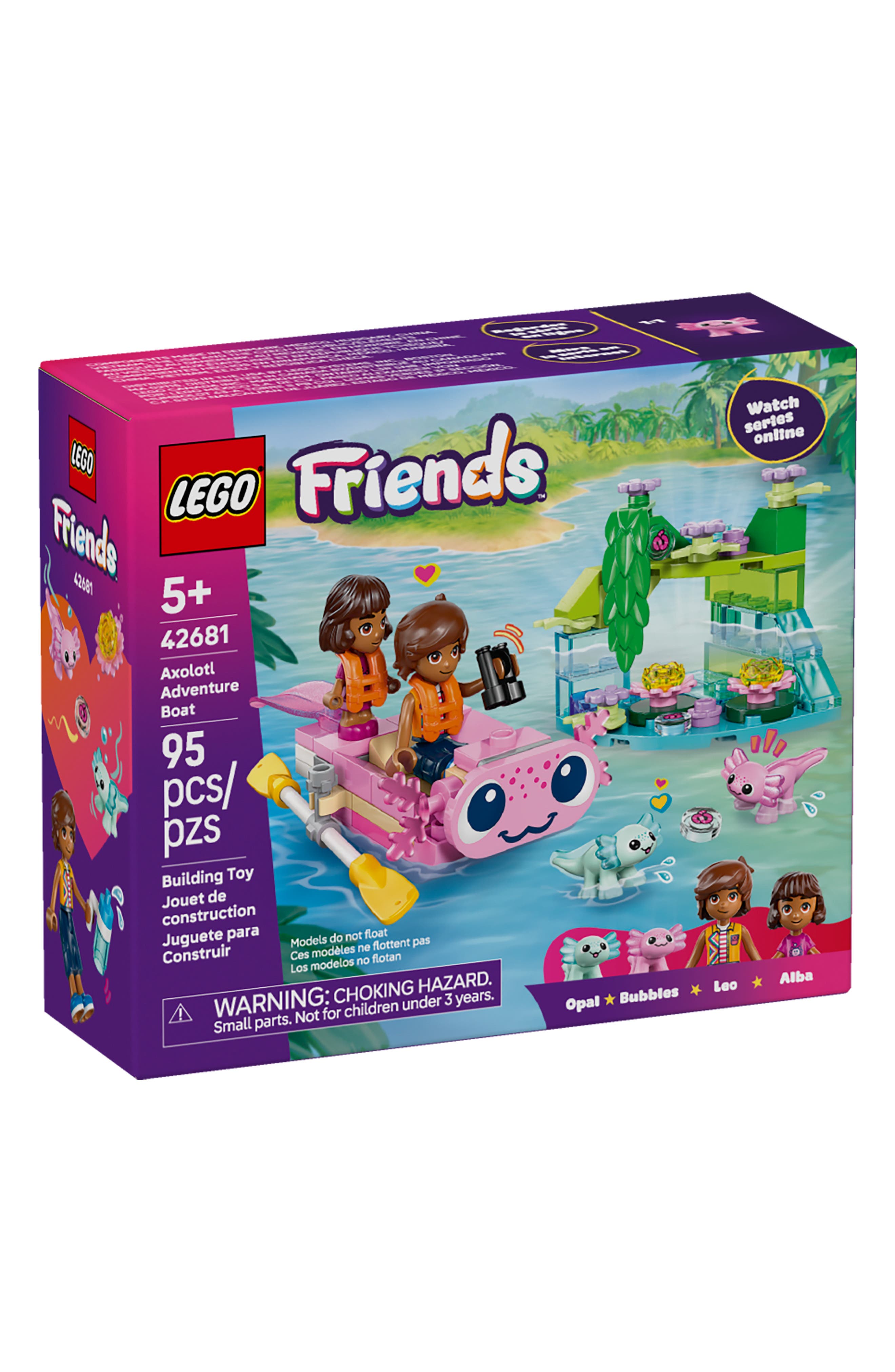Friends Axolotl Adventure Boat 42681