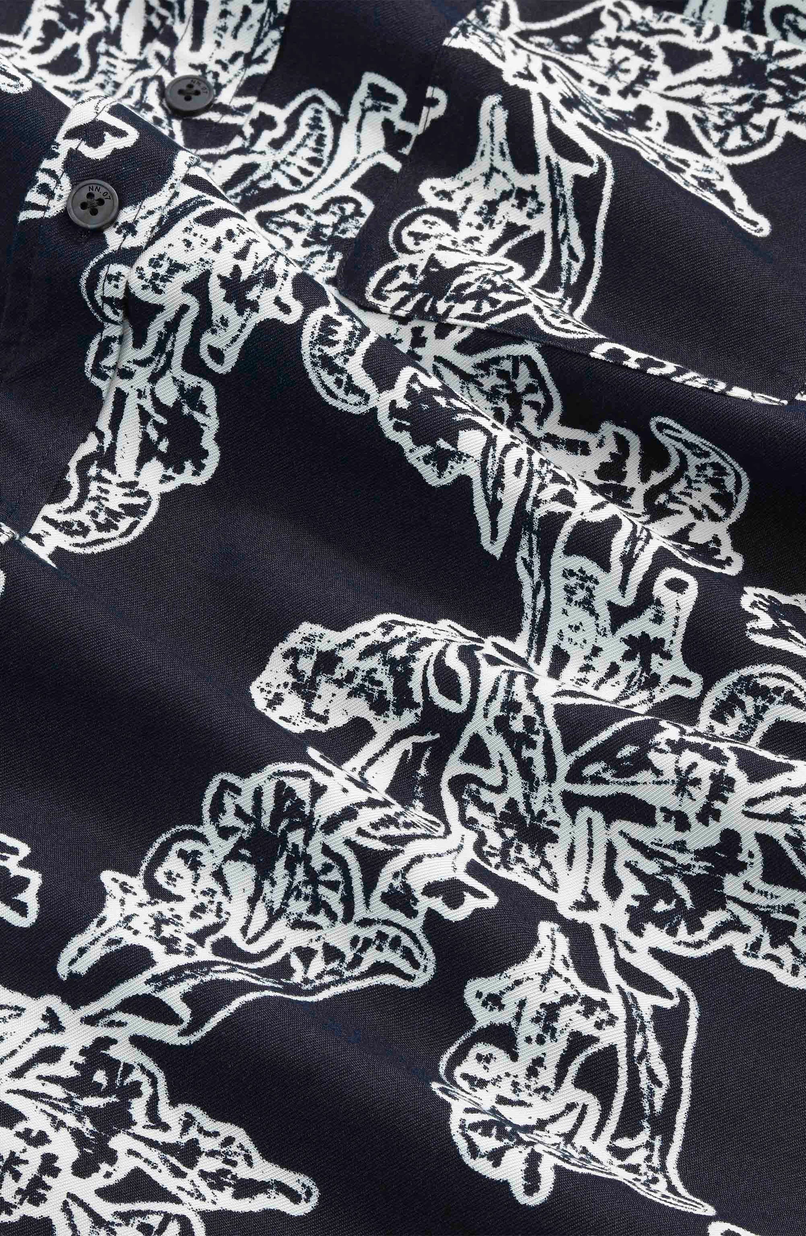 Deon 50055 Print Woven Shirt - image 2