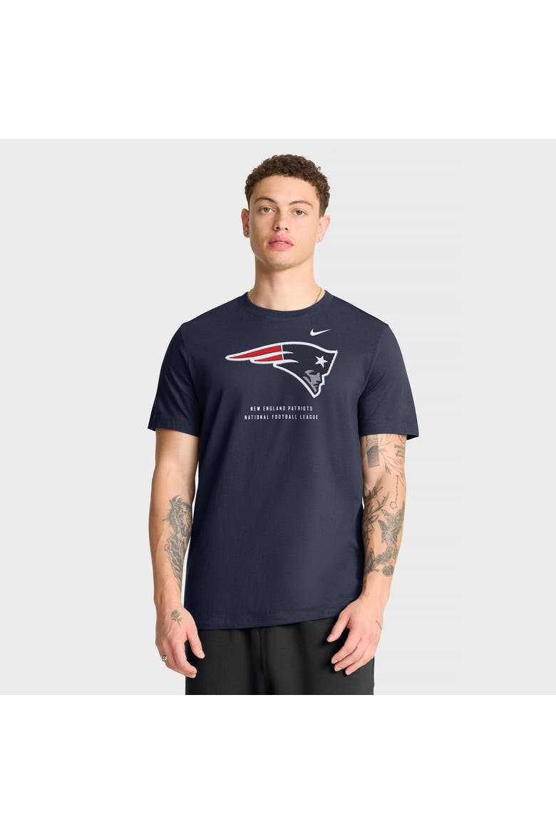 Men's Nike Navy New England Patriots Property Of T-Shirt, Main, color, Navy