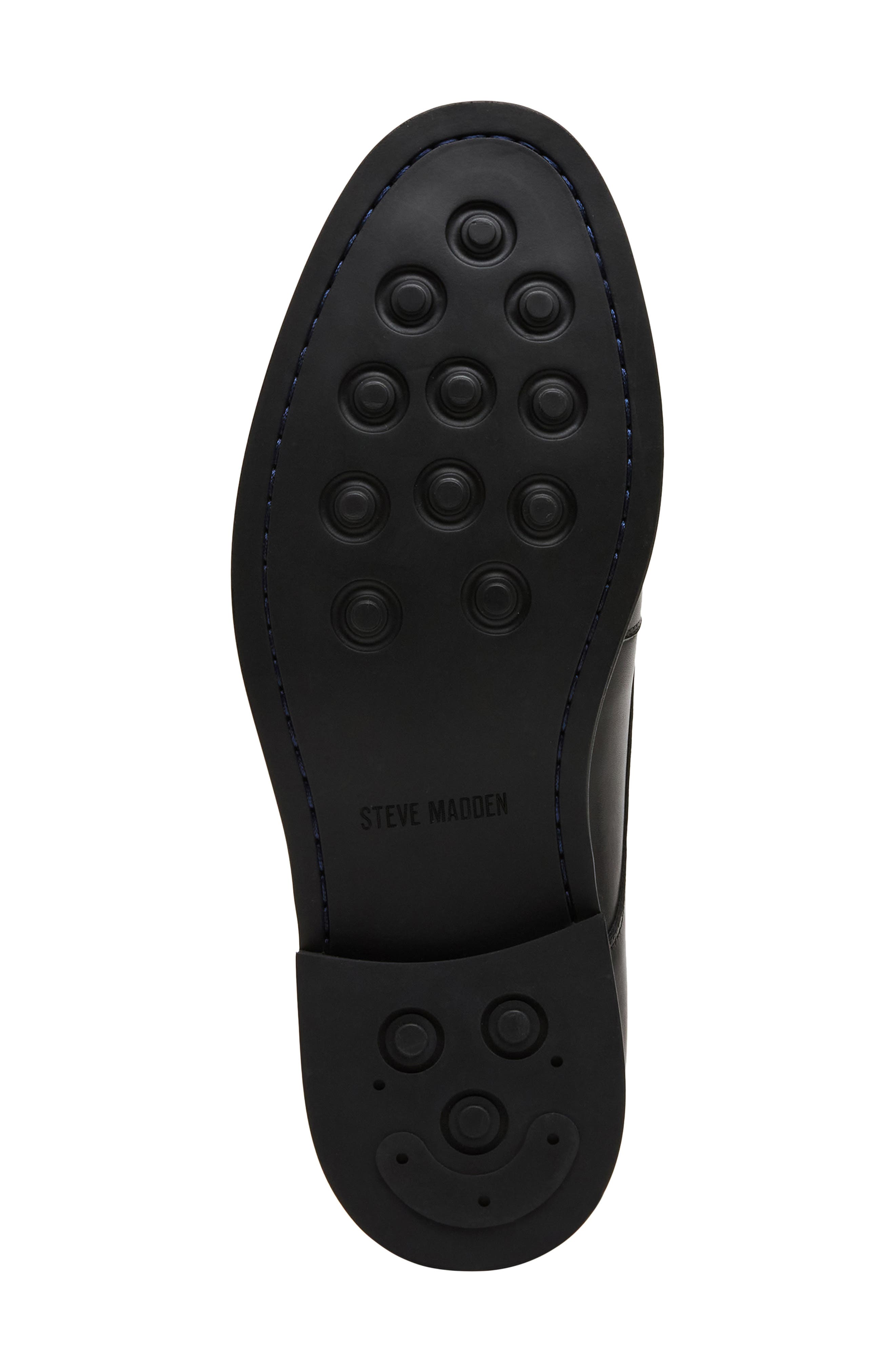 Steve Madden Pelicane Derby, Alternate, color, Black Leather