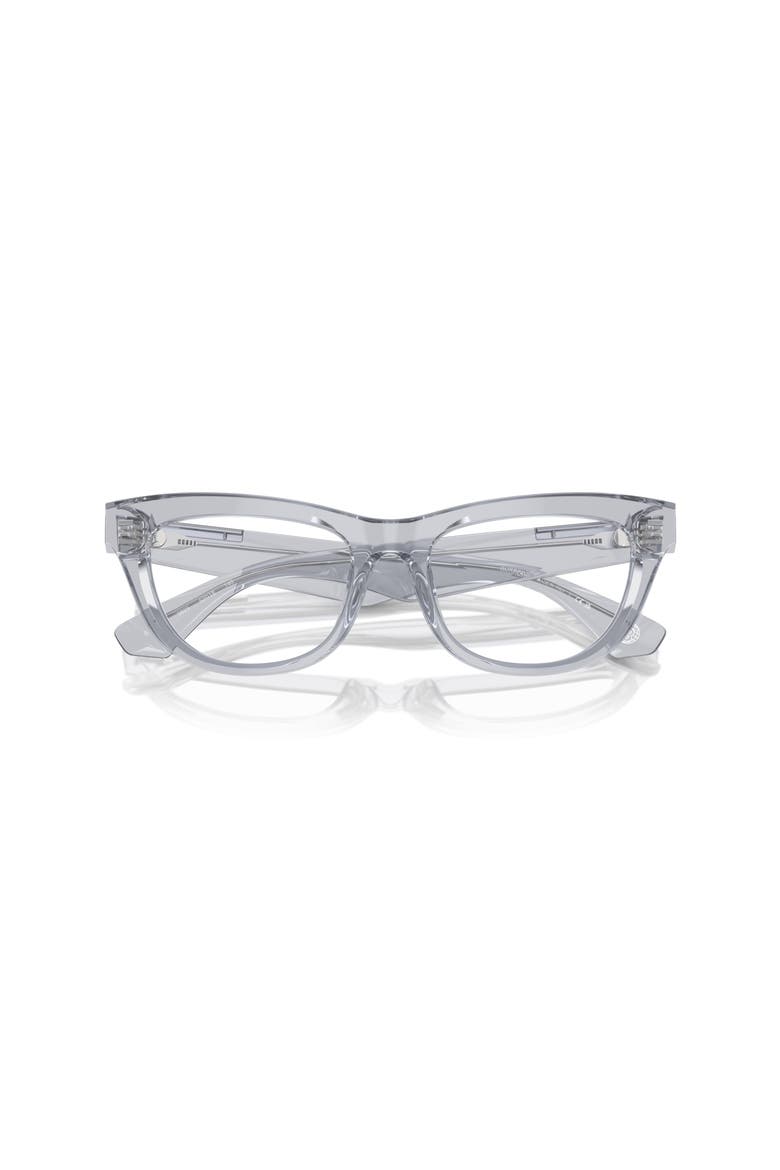 50mm Rectangle optical glasses, Alternate, color, Grey