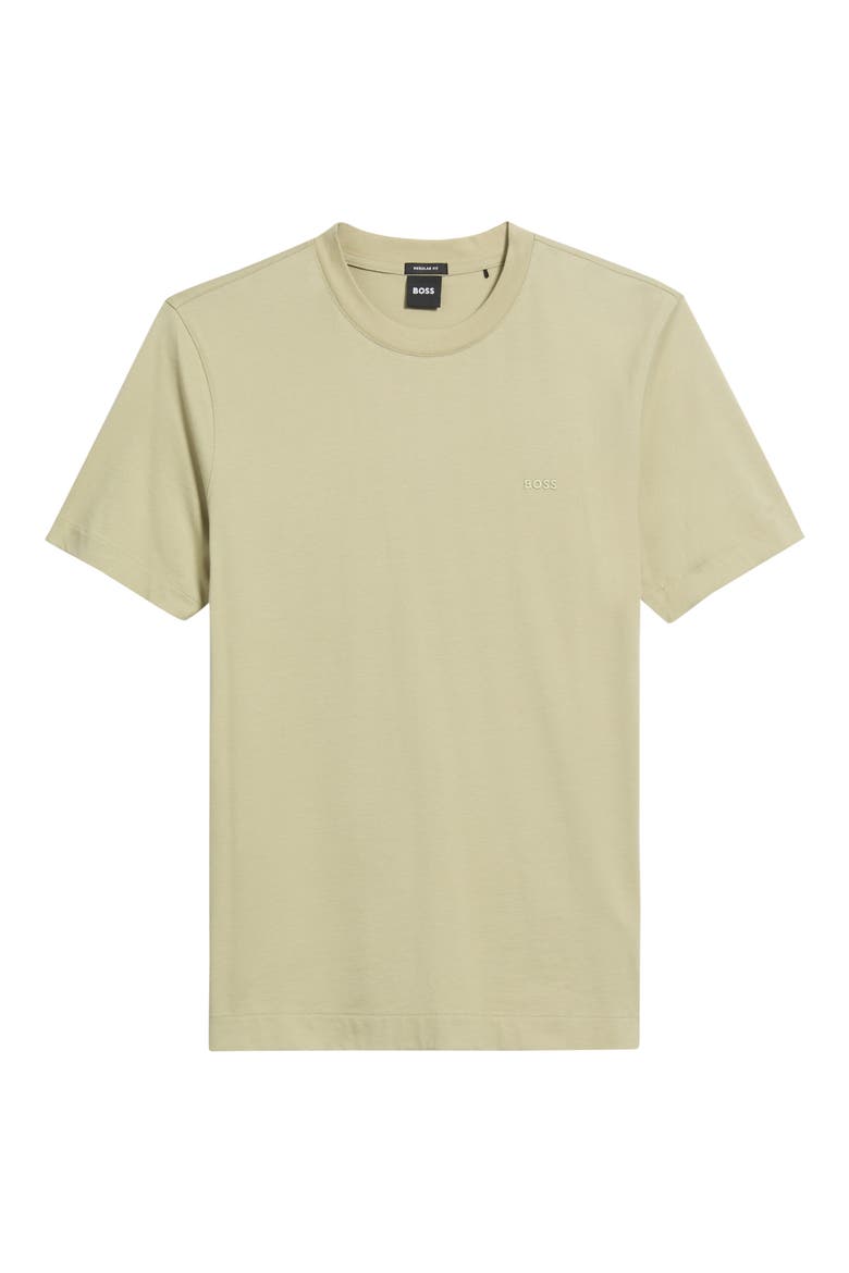 Thompson 01 Cotton T-Shirt, Main, color, DARK BEIGE