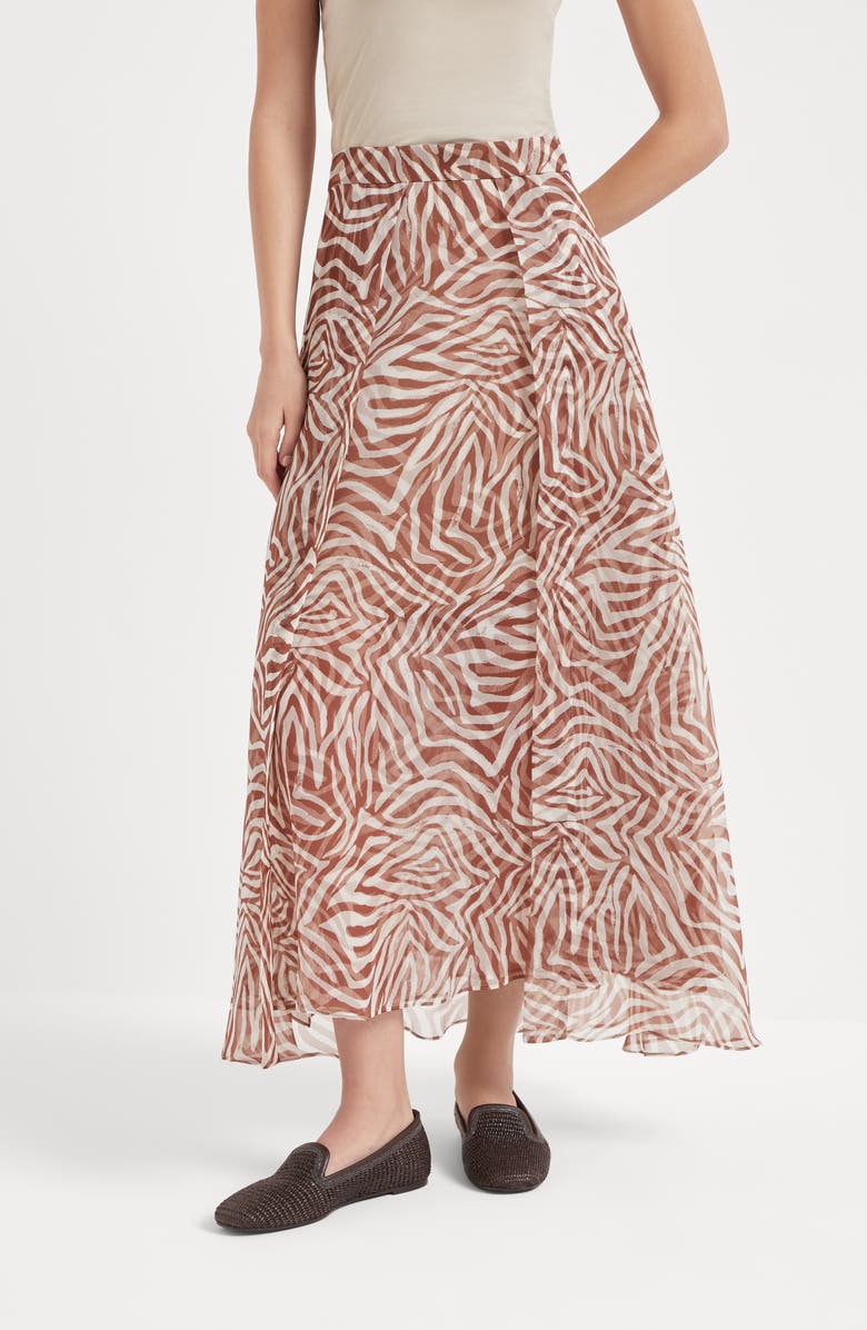 Brunello Cucinelli Circle skirt, Alternate, color,