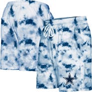New Era Men's New Era Navy Dallas Cowboys Tie-Dye Shorts