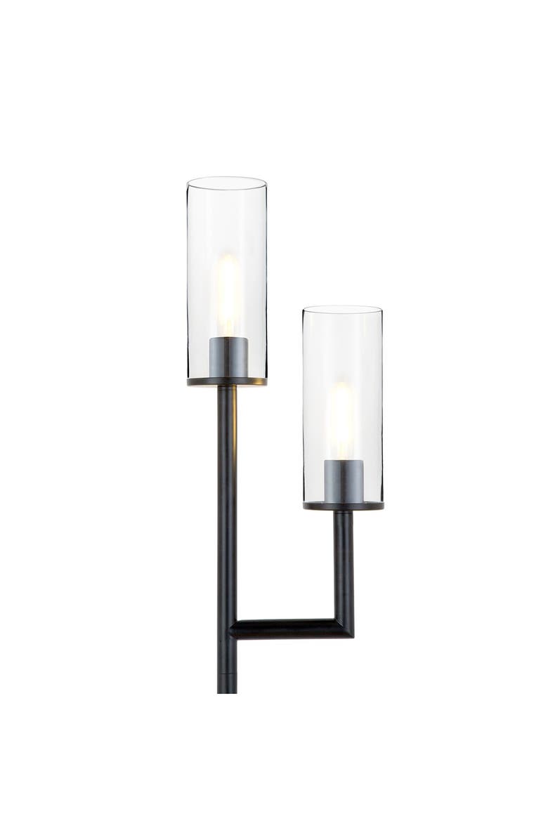 ADDISON AND LANE Basso Floor Lamp with Double Torchiere, Alternate, color,