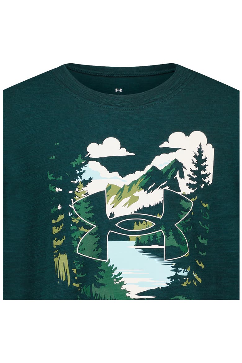 Kids' Poster Long Sleeve Graphic T-Shirt, Alternate, color, ARDEN GREEN