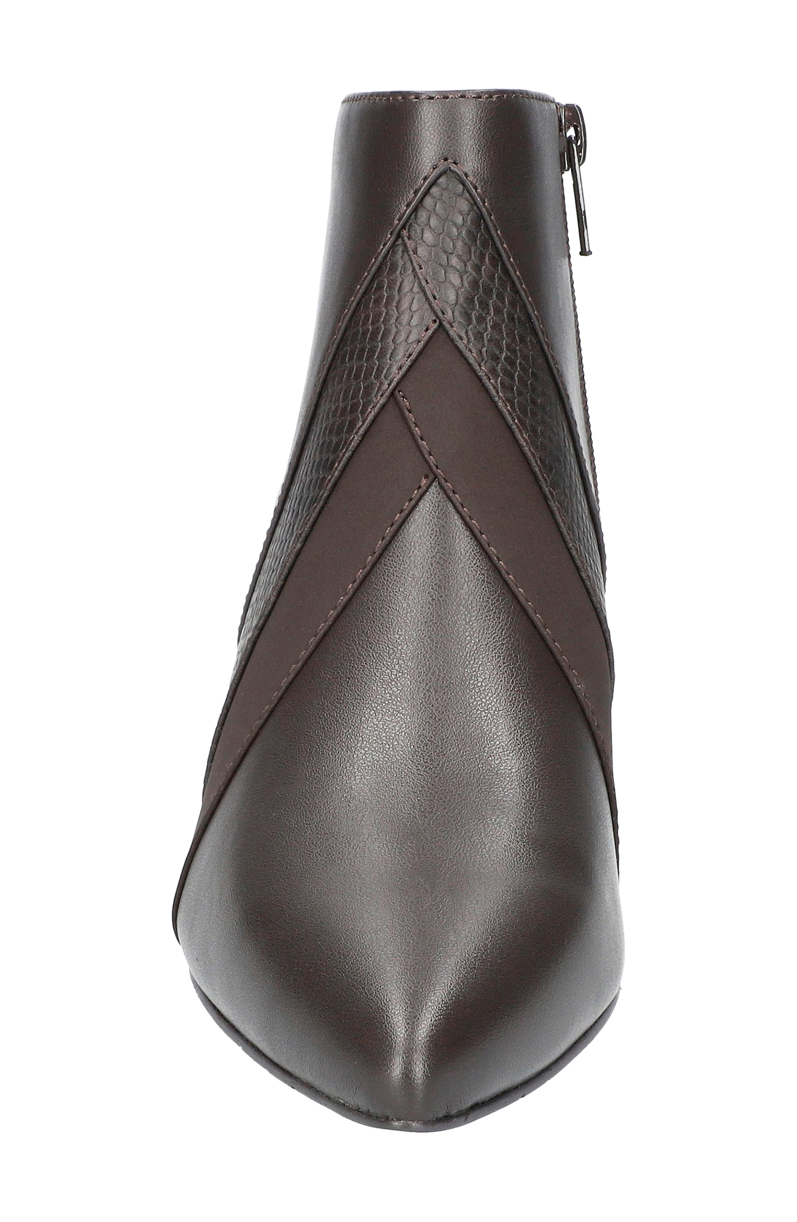 EASY STREET Falcon Pointed Toe Bootie, Alternate, color, Brown