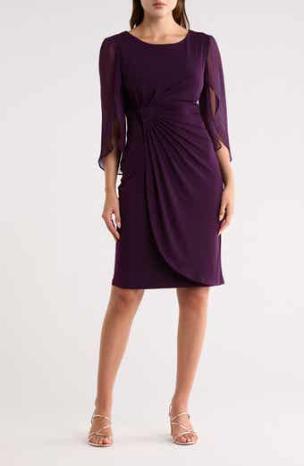 Sheer Sleeve Dress