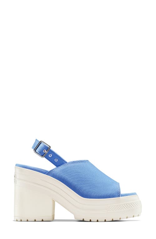 Converse Gender Inclusive Chuck 70 De Luxe Heel Slingback Sandal In Open Sky/egret/open Sky