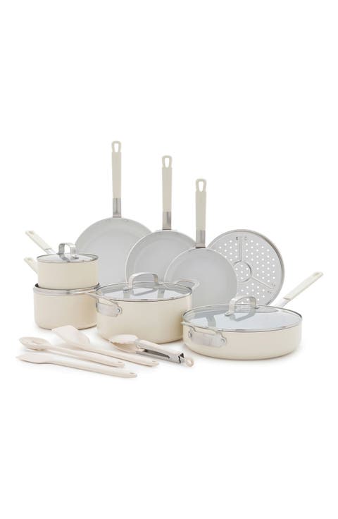 Bobby Flay 13-Piece Nonstick Cookware Set