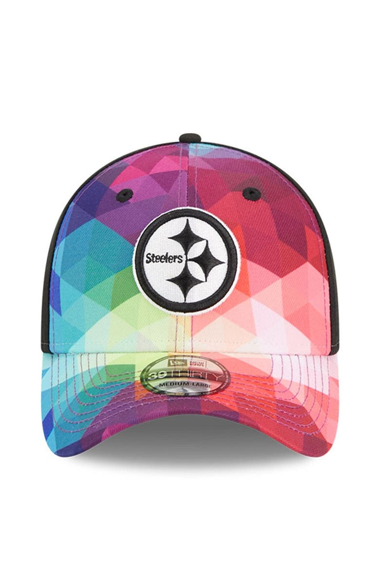 New Era Men's New Era Pink Pittsburgh Steelers 2023 NFL Crucial Catch 39THIRTY Flex Hat, Alternate, color, Pink