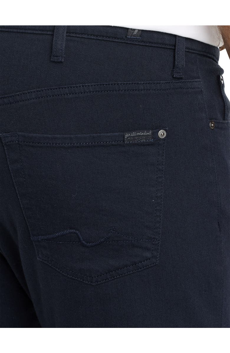 7 For All Mankind Straight-Fit Jeans, Alternate, color, Navy