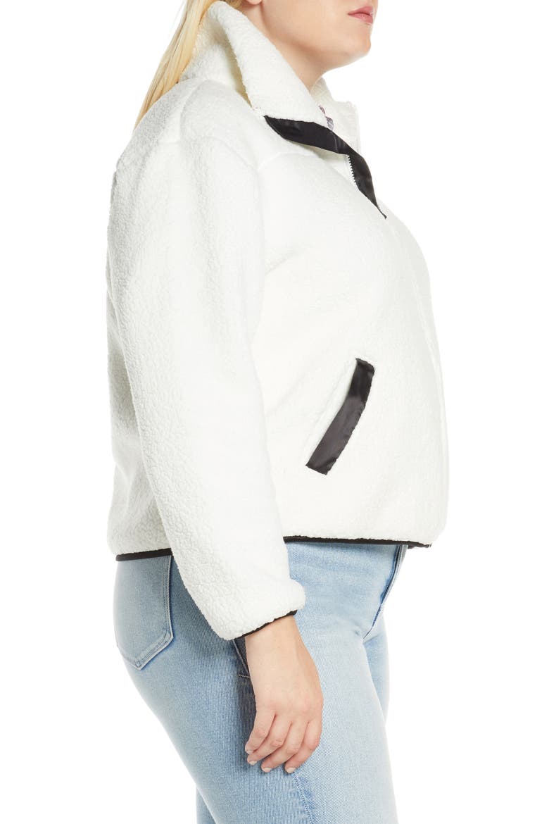 Fleece Jacket, Alternate, color, IVORY