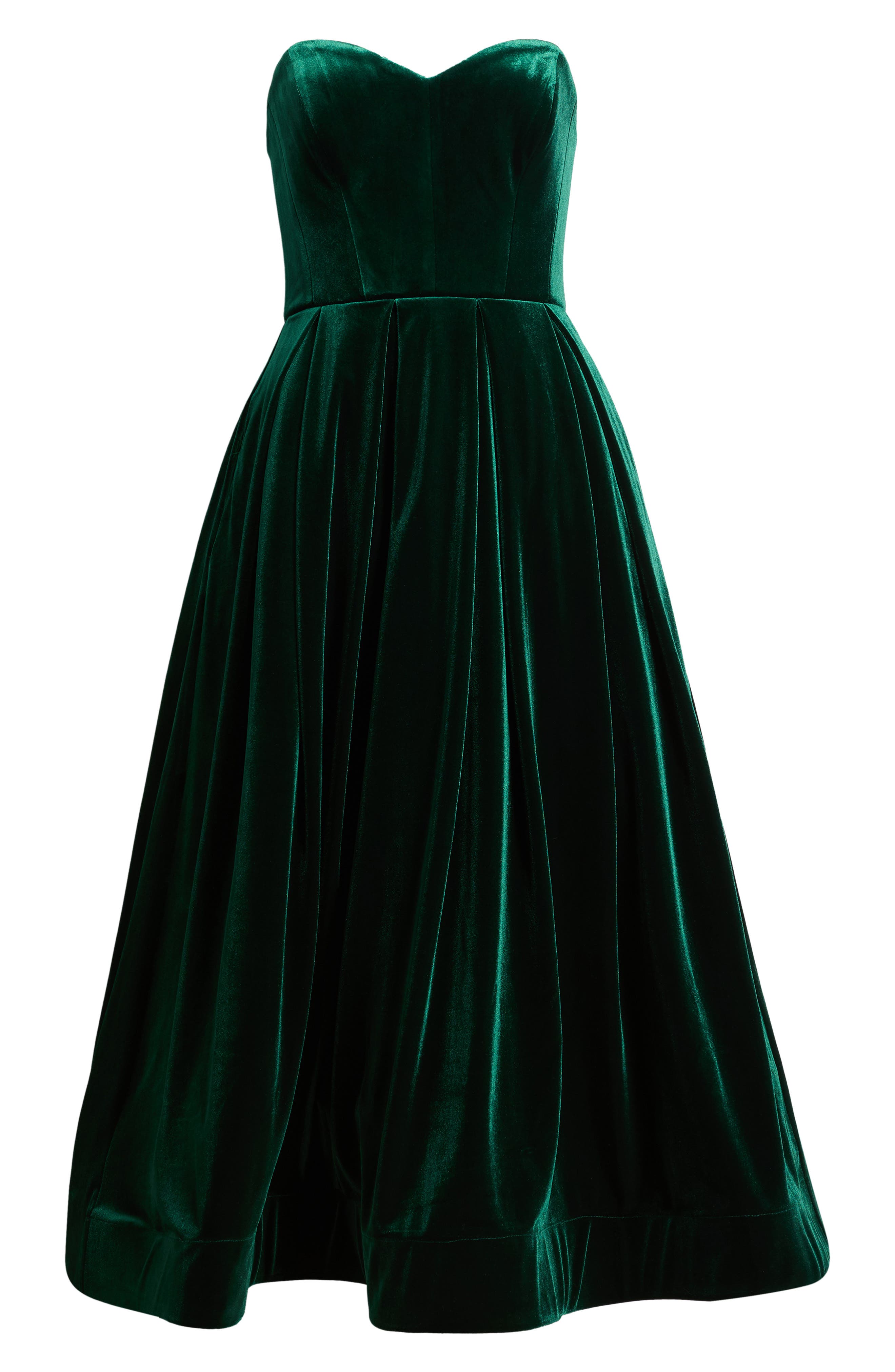 long formal plus size dresses VOUIAO Women Wedding Guest Prom Dress Brown L Slight Stretch Neckline main image 1