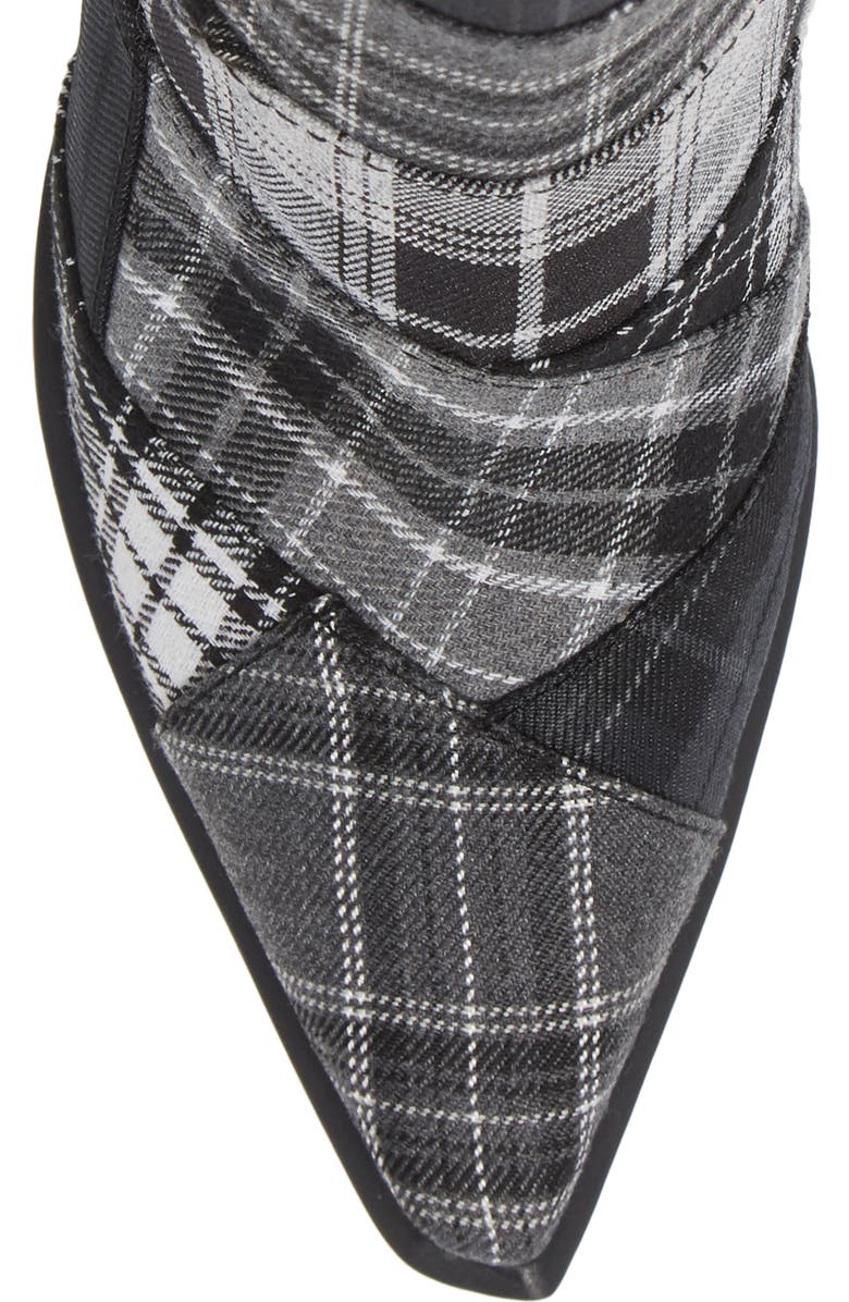 Jeffrey Campbell Lasiren Plaid Bootie, Alternate, color,